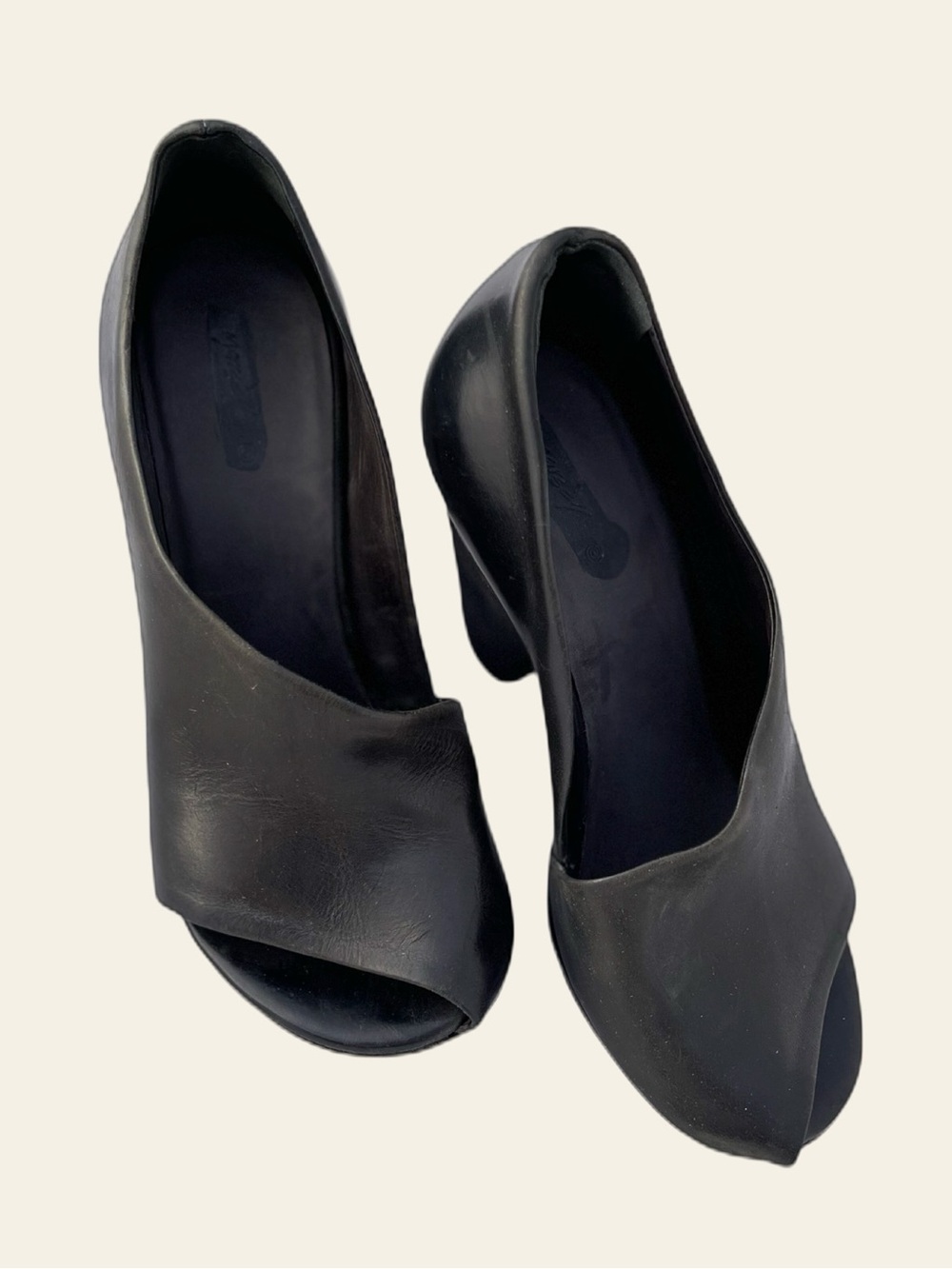 Marsèll Black Unique Leather Heels